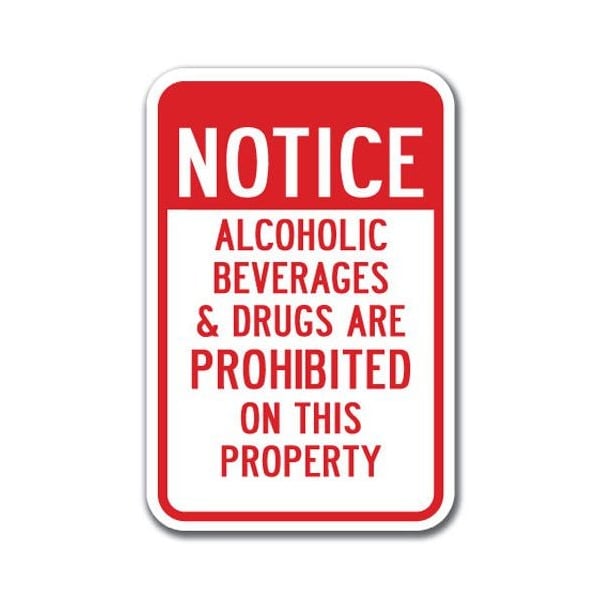 Signmission Safety Sign, 12 in Height, Aluminum, 18 in Length, School Parking Only - Alco Dru A-1218 School Parking Only - Alco Dru - main